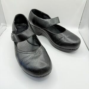 Dansko Black Mary Jane Flats